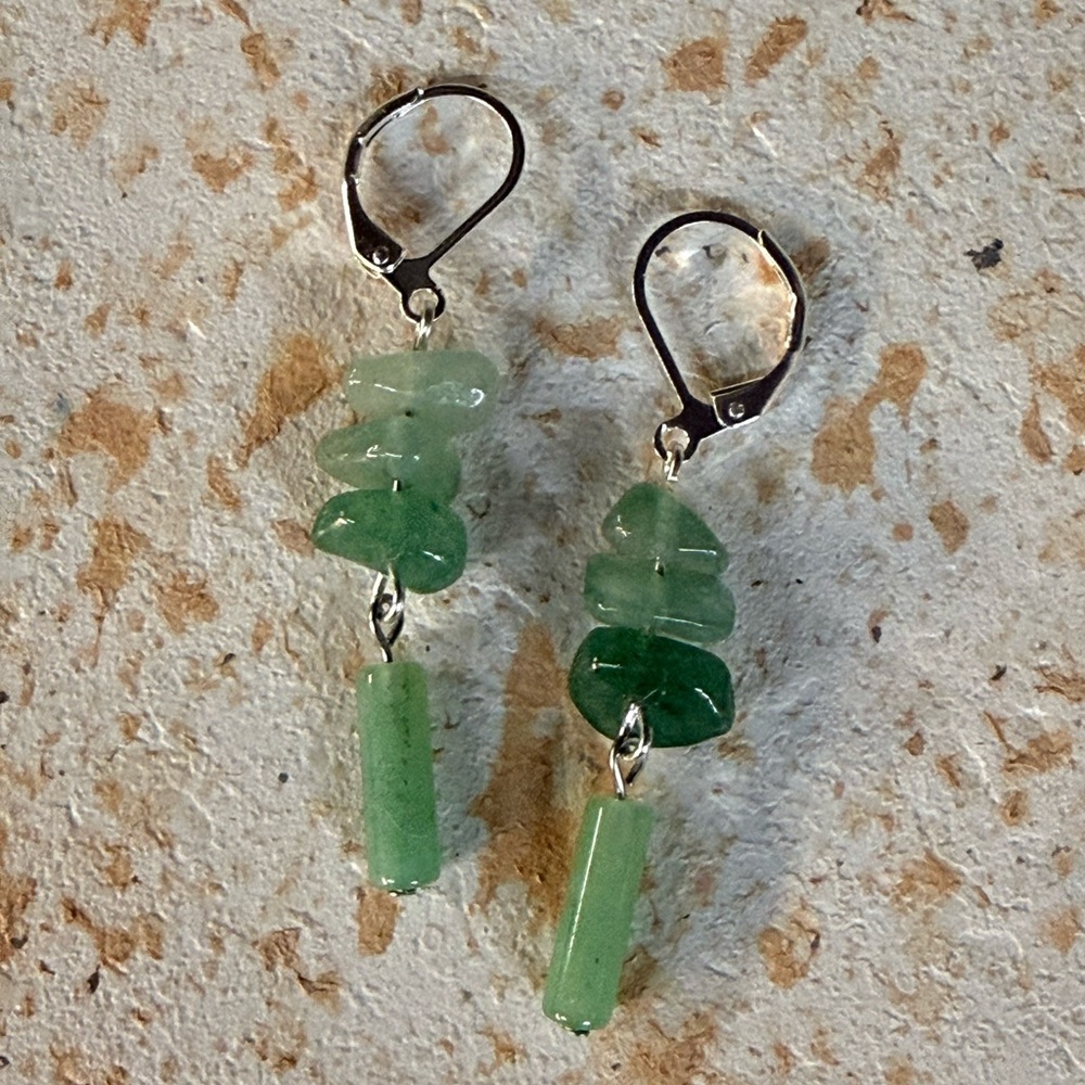Green Aventurine Earrings